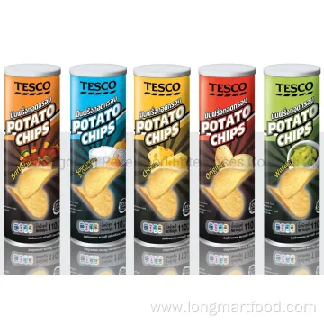 Halal Stackable Potato Chips & Crisps Snack (160g/130g/100g)